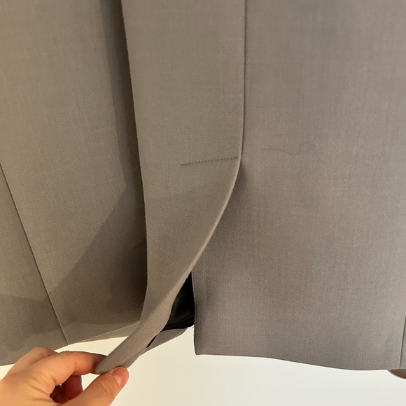 NWT Giulietta grey wool fitted jacket coat Size 40, Barneys New York - Picture 5 of 7